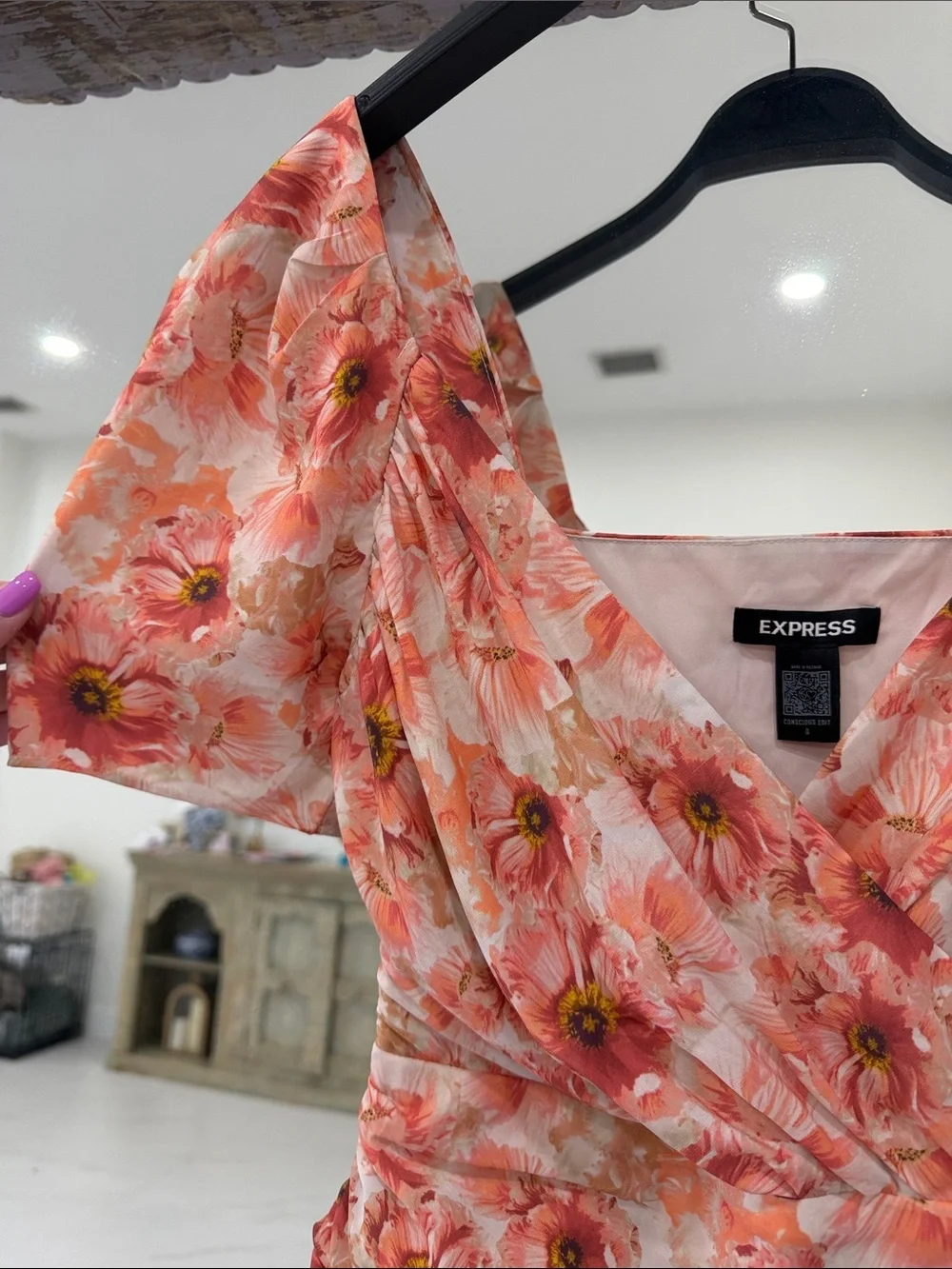 Express floral wrap